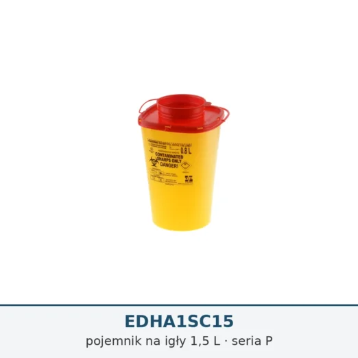 Pojemnik na igły 1,5 L, seria P EDHA1SC15