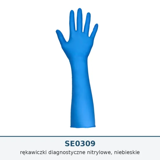 Rękawiczki diagnostyczne nitrylowe 09474
